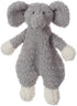 Apricot Lamb Stuffed Animals Security Blanket - Gray Elephant Infant Nursery Character Plush Snuggler (10 Inches)