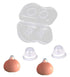 Silicone Nipple Corrector Nipplesuckers for Flat Inverted Nipples with Clear Case, 1 Pair for Breastfeeding