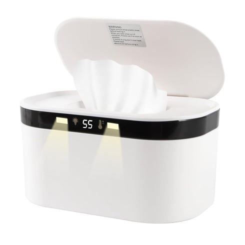 TYJ Baby Wipe Warmer, Wet Wipe Warmer 5 Modes of Temperature Heating Control