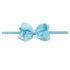 CÉLLOT 40 Colors Baby Bow Headbands, 3" Super Soft Nylon Hair Bows for Baby Girls, Infants, Newborns
