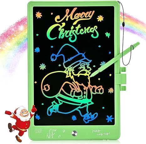 LCD Writing Tablet, 11 Inch Colorful Doodle Board, Kids Games Toys Drawing Pad, Toddler Learning Toys for 3-8 Years Old