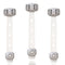 Baby Proofing Child Safety Locks (3 PCS), 3M Adhesive Cabinet Latches for Fridge, Drawers, No Drilling
