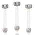 Baby Proofing Child Safety Locks (3 PCS), 3M Adhesive Cabinet Latches for Fridge, Drawers, No Drilling