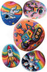 6-12, Awsoo Glow in The Dark Rock & Shell Painting Kit Arts and Crafts for Kids Ages Kids Craft Paint Kit, Art Supplies
