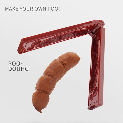 Set Realistic Fake Poop, April Fools Pranks Gift, Color Dough for Kid,Toy Gags & Prank Jokes Gifts, Fake Turd