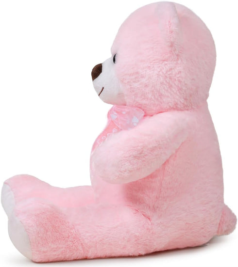 Sausudols 16'' Teddy Bear Stuffed Animal Small Teddy Bear Plush Toy Gift for Valentine Christmas Birthday Pink