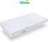 6 Zippered Crib Mattress Protector - Waterproof Crib Mattress Encasement, Breathable and Absorbent, Sides Fully Encased