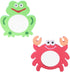 2pcs Mirror Bath Toy Set in Frog Shape, Interactive Baby Bath Toys for Fun Bath Time