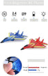 Vecktodisy RTF,2 Remote Control Airplane for Kids,RC Airlane Channels RC Plane with Gyro, Durable EPP Foam RC Jet Toys
