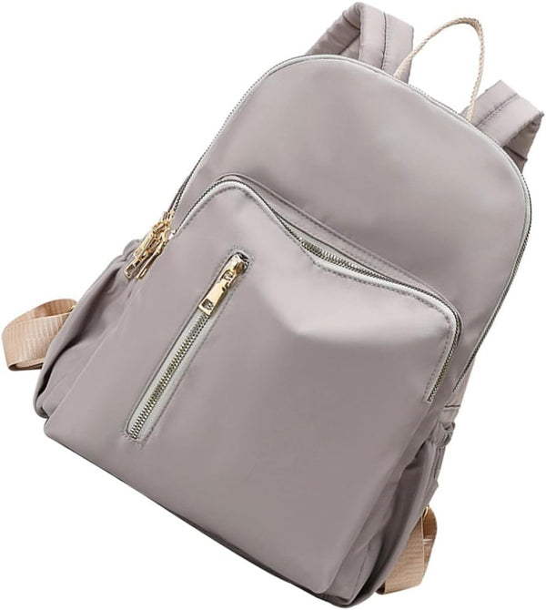 Large Capacity Waterproof Mommy Diaper Bag Backpack for Moms with Insulated Bottle
