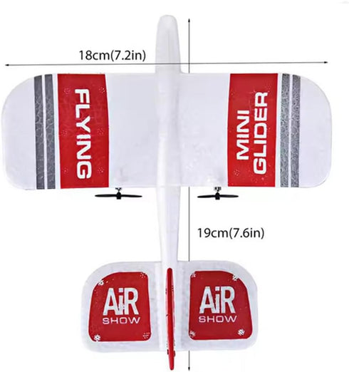 KF606 2.4Ghz 3 GoolRC RC Plane, Remote Control Airplane, EPP Foam Fixed Wing Plane, RTF Ready to Fly Gliding Aircraft