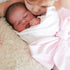 SUQIKMX Newborn Swaddle Sash Maternity Bow Sash Baby Swaddle Photography Shoot Prop