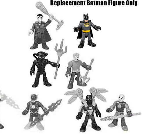 DC Superfriends Batwing Vehicle - Imaginext Replacement Figure Playset GKJ22 with Replacement Batman Figure