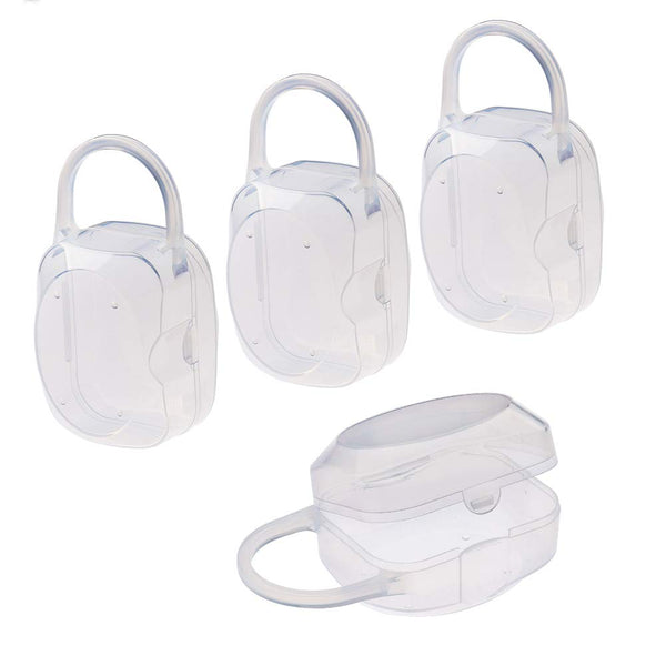 Accmor Pacifier Case, Pacifier Holder Case with Handle, BPA Free Universal Pacifier