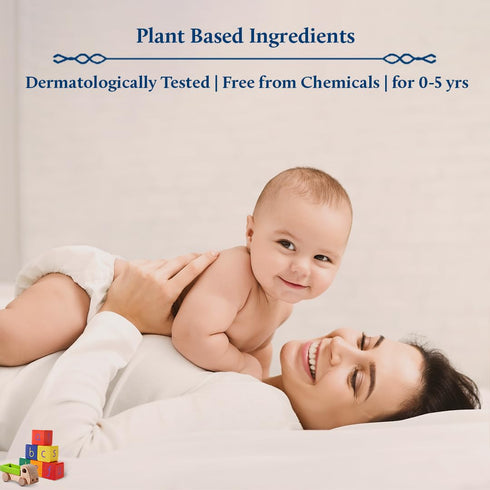 Set Blue Nectar Gentle Skin & Hair Care Baby Gift With Organic Ghee | Baby Massage Oil & Hair Oil | New Born Baby Gifts