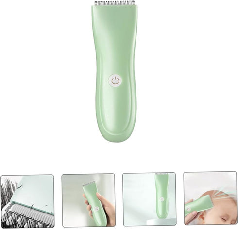 Trimmer Hemoton Hair for USB Rechargeable Hair Clipper Safe Blade Lightweight and Design for Newborns and Toddlers