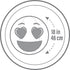Coconut Float Emoji Beach Balls - 18 Inch Inflatable Balls for Summer Parties & Swim Events