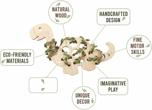 Eray Wooden Lacing Toys for Kids DIY Toy Plane Activities Car Travel Toy Montessori Educational Learning Threading Toys