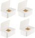 YUNDUOKEJI 4 Pcs Baby Wipes Dispenser, Baby Wipe Holder for Fresh Wipes, Refillable