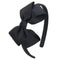 7Rainbows Cute Black Bow Headband for Girls and Toddlers.