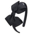 7Rainbows Cute Black Bow Headband for Girls and Toddlers.