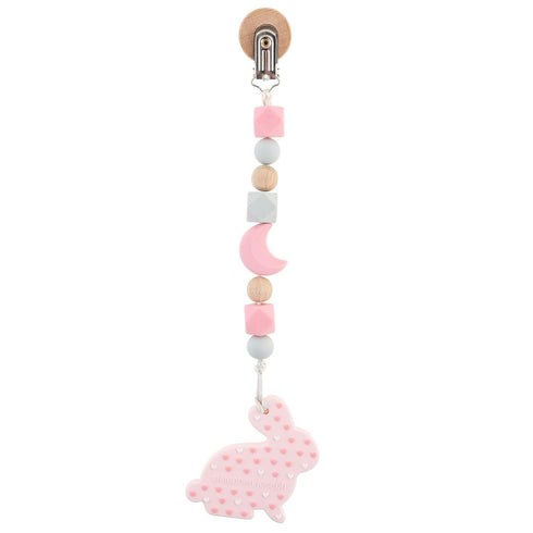 Bunny Pacifier Clip by Stephen Joseph
