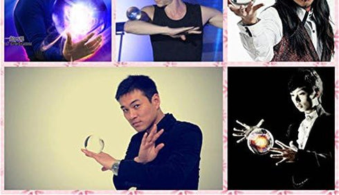 DSJUGGLING Clear Acrylic Contact Juggling Ball, Approx. 2.75" - 70mm