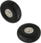 Fielect 2.25 inch RC Model Airplane Super Light Sponge Tire and Wheel Sets, 2 Pcs