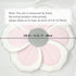 Baby Bath Pad for Infant Bathtub Sink, Soft Flower Mat Tub Supports Lounger Newborn Bathing (Pink)