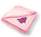 Fastasticdeals Custom Embroidery Nursery Bedding Baby Blankets for Boys & Girls Pink Piggy