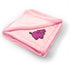 Fastasticdeals Custom Embroidery Nursery Bedding Baby Blankets for Boys & Girls Pink Piggy