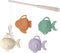haakaa Baby Bath Fishing Toy Set, Mold Free Food Grade Silicone Bathtub