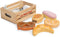 Le Toy Van Educational Wooden Honeybee Market Baker's Basket Crate | Wood Play Food for Pretend Play