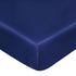 Satin Crib Sheet, Soft & Silky Fitted Crib Mattress Sheet, Navy, for Boys and Girls