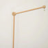 Black Wooden Crib Mobile Arm, Adjustable Mobile Holder for Crib and Desk Rotating Baby Mobile Hanger Nursery Decoration