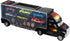 Big Mo's Toys Transport Car Carrier Truck, with 6 Stylish Metal Racing Cars & Carrying Case