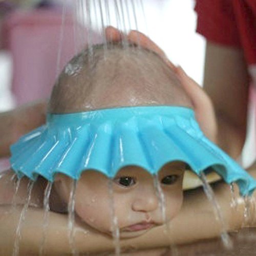 BaoST 1Pc Soft Baby Bath Visor Safe Shampoo Shower Bathing Protection Bath Cap
