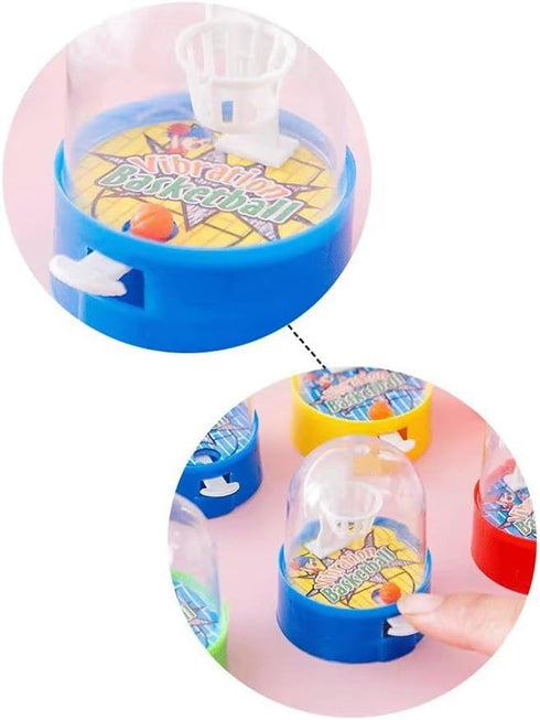 24 Pack Mini Finger Basketball Shooting Game - Handheld Desktop Toys for Birthday Party Decorations