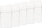 FOMIYES Bear Brick 5pcs Cube Plastics Box with Base - Clear Specimen Showcase Dolls Display Box for Action Figures