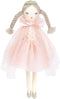 MON AMI Princess Madeline Stuffed Doll, 15” Plush Doll for Girls, Toy or Room Decor Gift for Kids