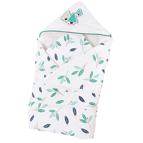 Busy Mom Newborn Baby Thickened Wrap Swaddle Blanket Natural Cotton