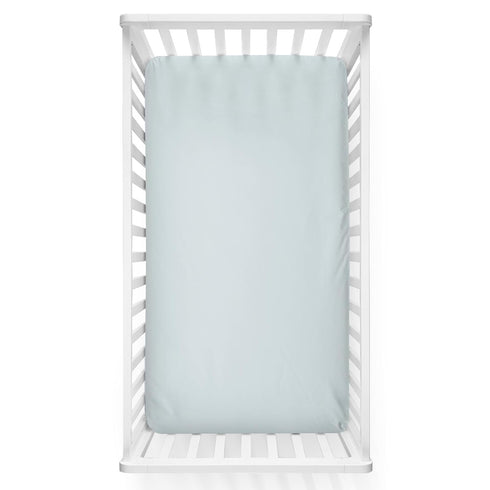 Caden Lane Fitted Crib Sheet, Breathable & Temperature-Regulating Bamboo Viscose Fabric with