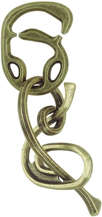 BePuzzled Enigma Hanayama Metal Brainteaser Puzzle, Mensa Rated Level 6, Ages 12 and Up
