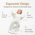 Coperta 100% Newborn Swaddle Sack, IHDI Certified, Calms Startle Reflex, Cotton Wearable Blanket, Newborn Essentials