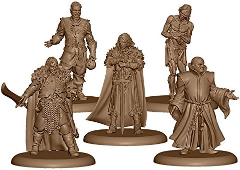 CMON A Song of Ice and Fire Tabletop Miniatures Neutral Heroes I Box Set - Versatile Characters for Strategy Game, Ages