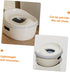 STOBOK Potty Training Toilet for Toddlers Portable Plastic Boys and Girls Potty Ergonomic Seat Compact Design