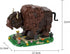 Generic Sets, Set 418 Kadablok Bison MOC Building American Bison Building Blocks for Adults, MOC Bison Animal Building