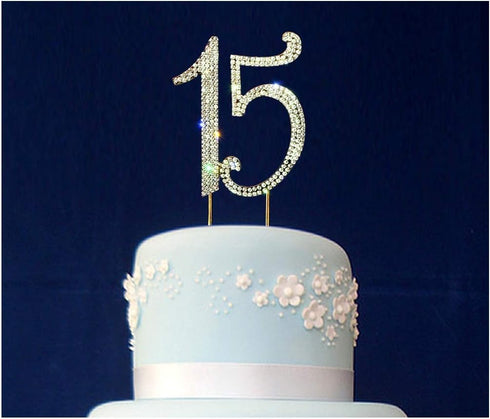 Premium Bling Rhinestone Diamond Gems Cake Topper by Scotamalone15