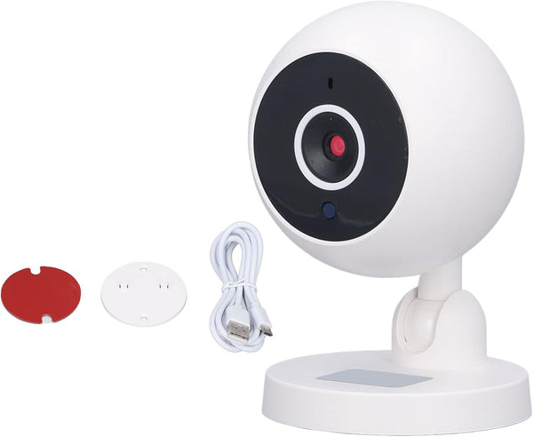 ANGGREK Ring Camera Indoor, Indoor Security Camera Motion Detection Remote Viewing Night Vision