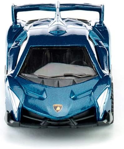 Siku 1485 Lamborghini Veneno Toy Car for Children, Dark Blue, Metal/Plastic, Rubber Tyres